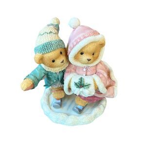 Cherished Teddies Keith & Deborah The Holidays Are Twice As Ice 354244 Enesco
